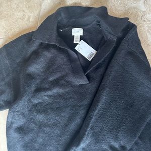 H&M brand new oversized collared sweater